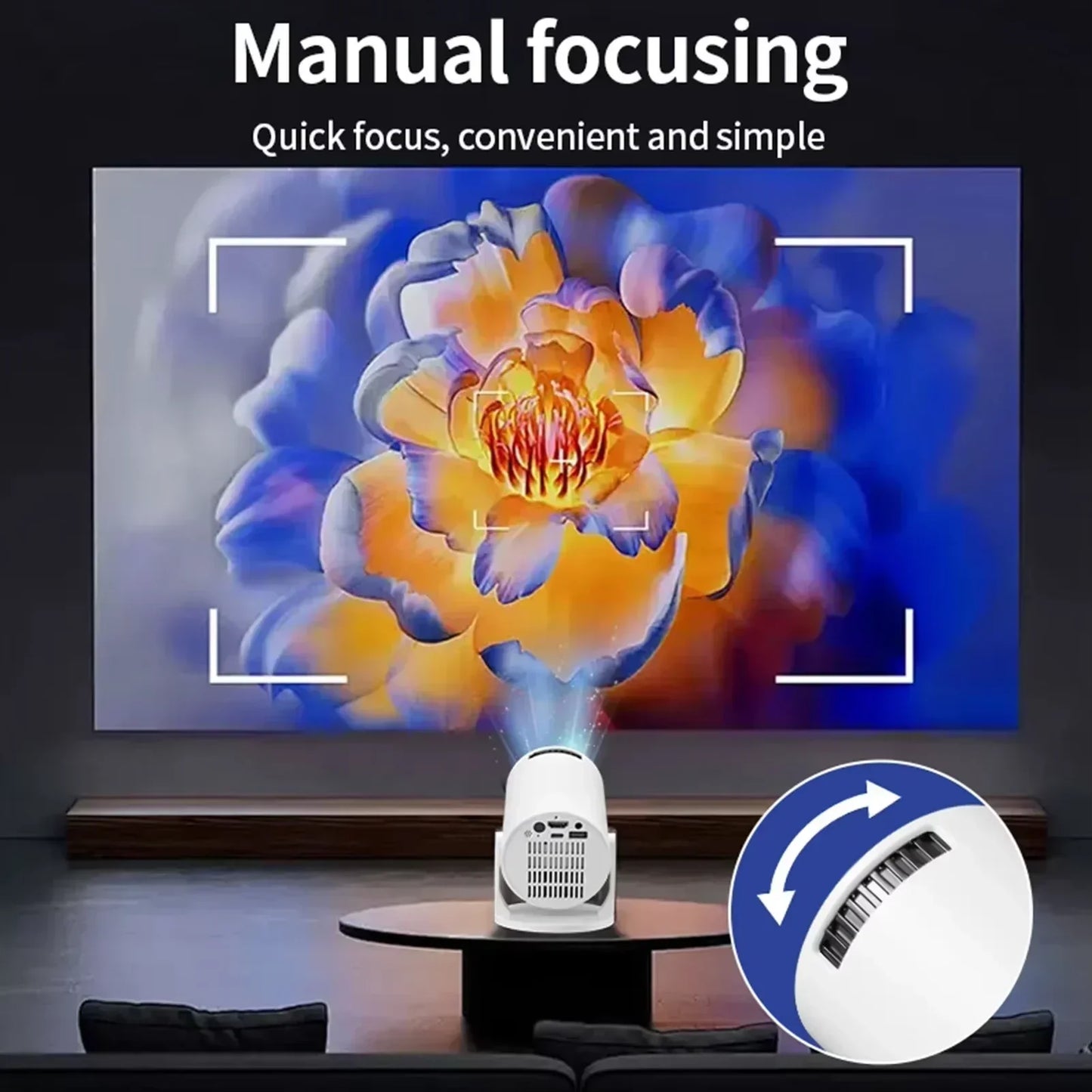 Cinema Anywhere Portable Projector™
