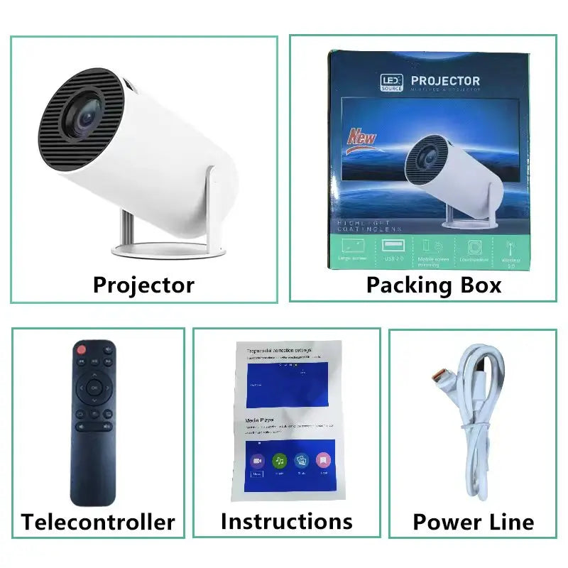 Cinema Anywhere Portable Projector™